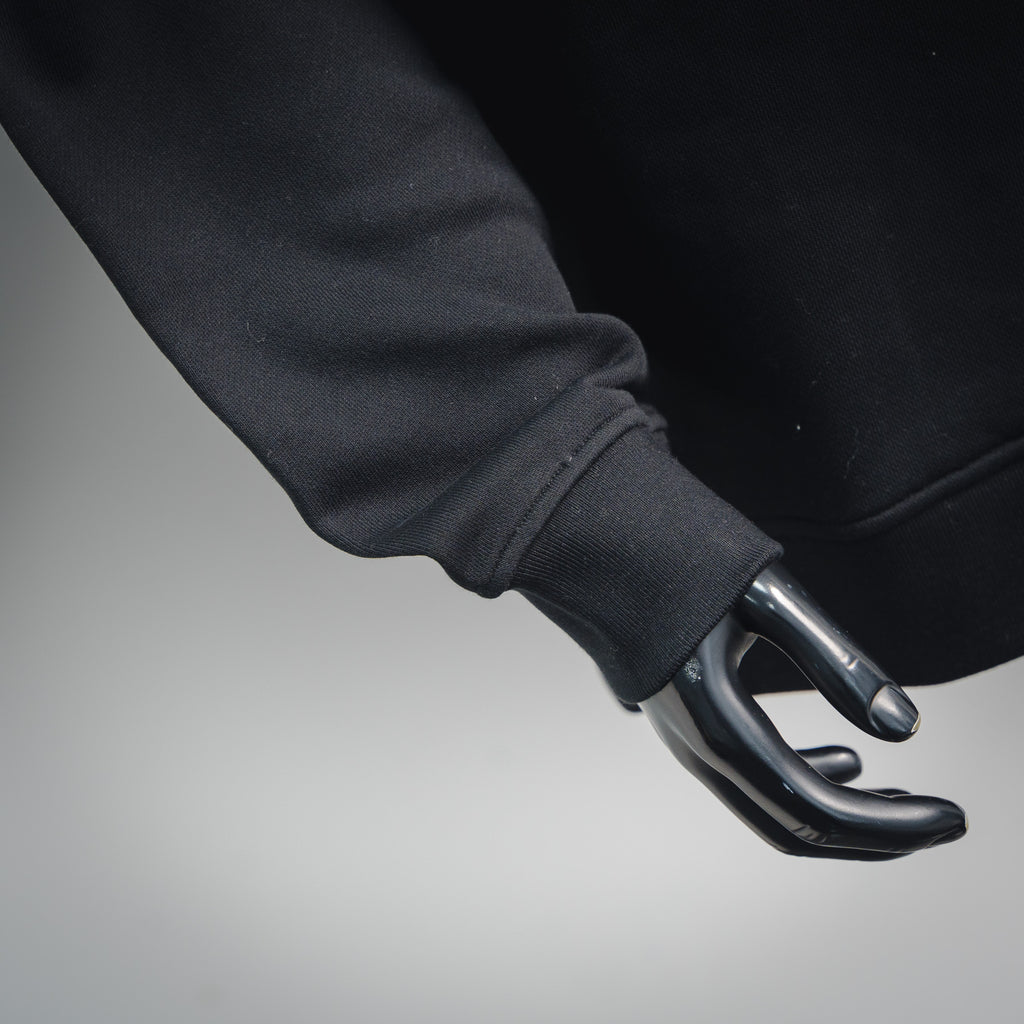 Loe 25fw embroidered sweatshirt