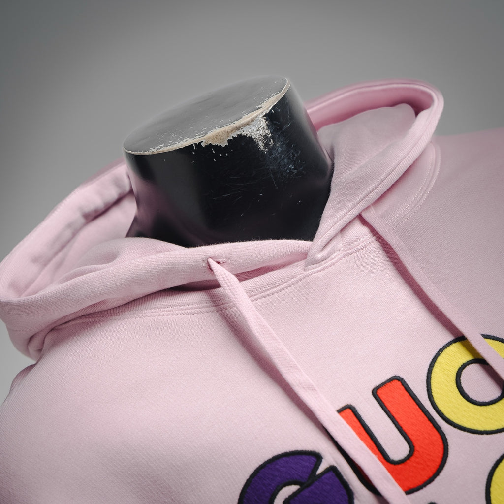 Guc 25fw embroidered hoodie