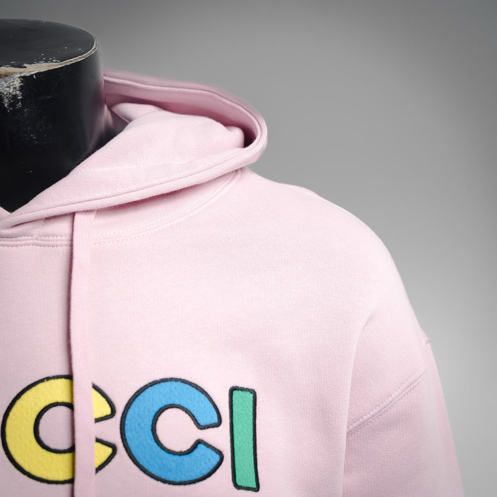 Guc 25fw embroidered hoodie