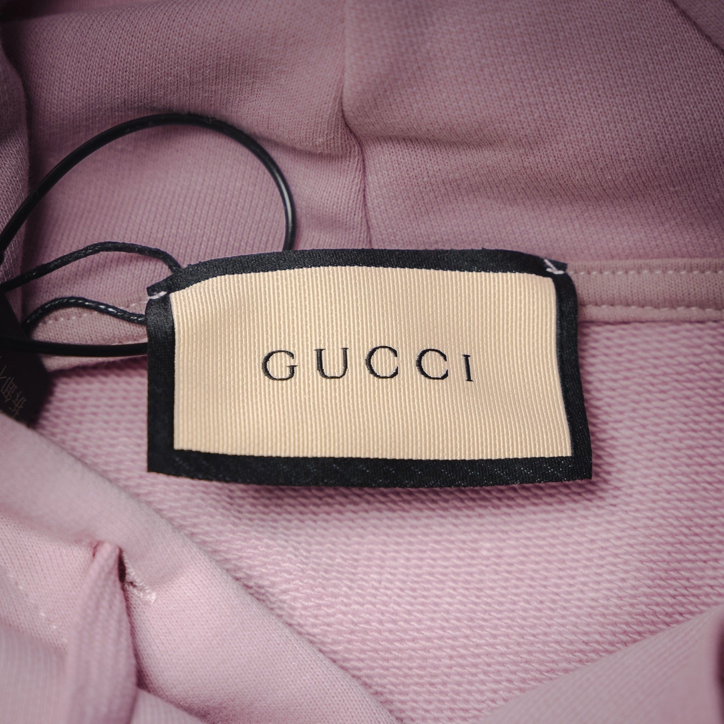 Guc 25fw embroidered hoodie