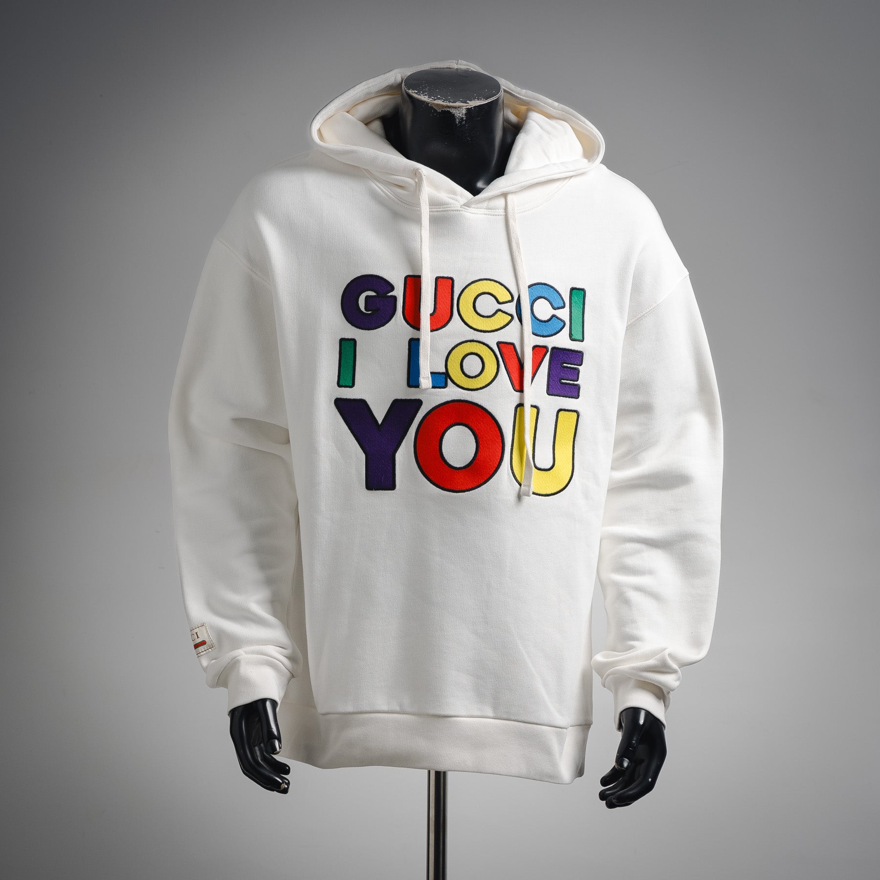 Guc 25fw embroidered hoodie