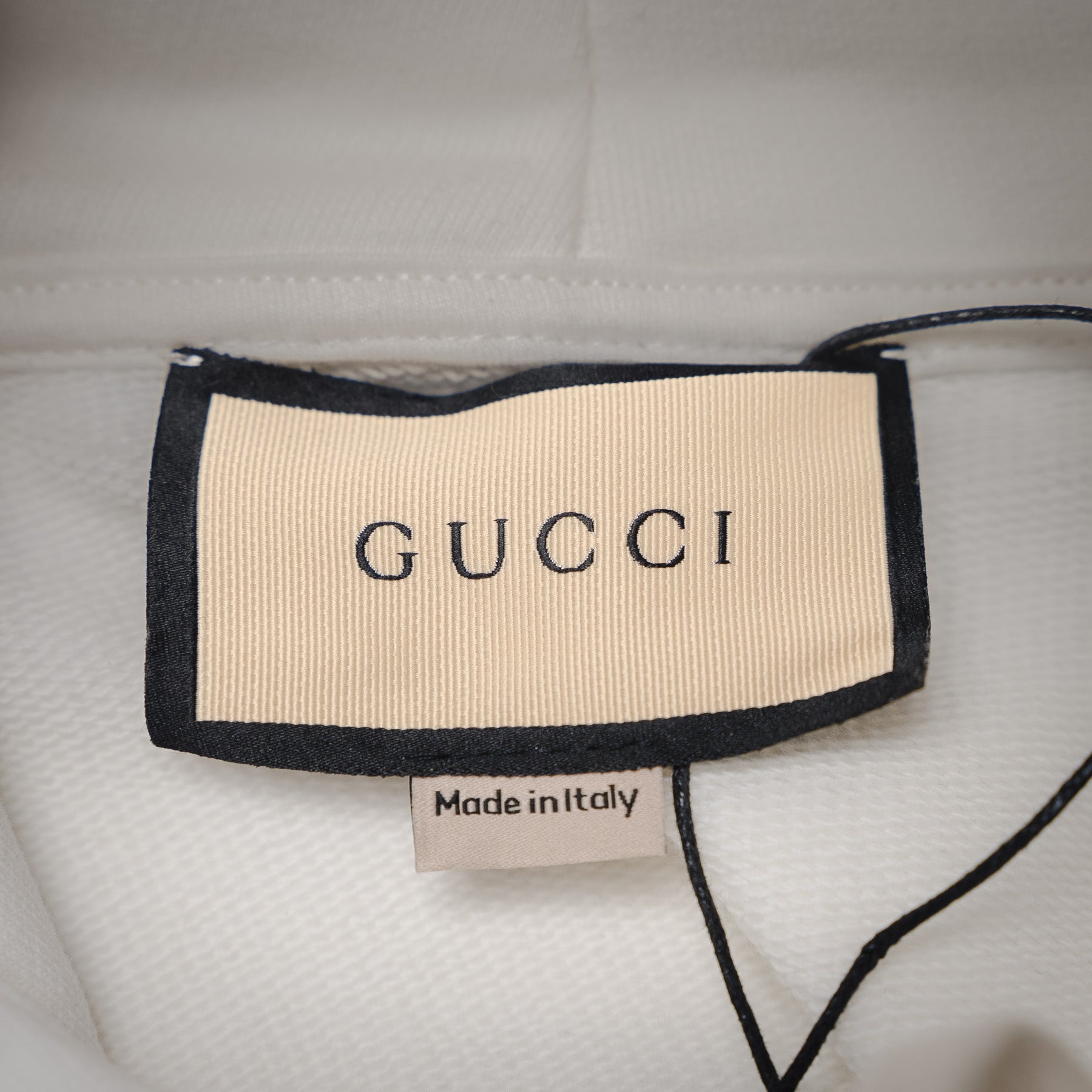 Guc 25fw embroidered hoodie