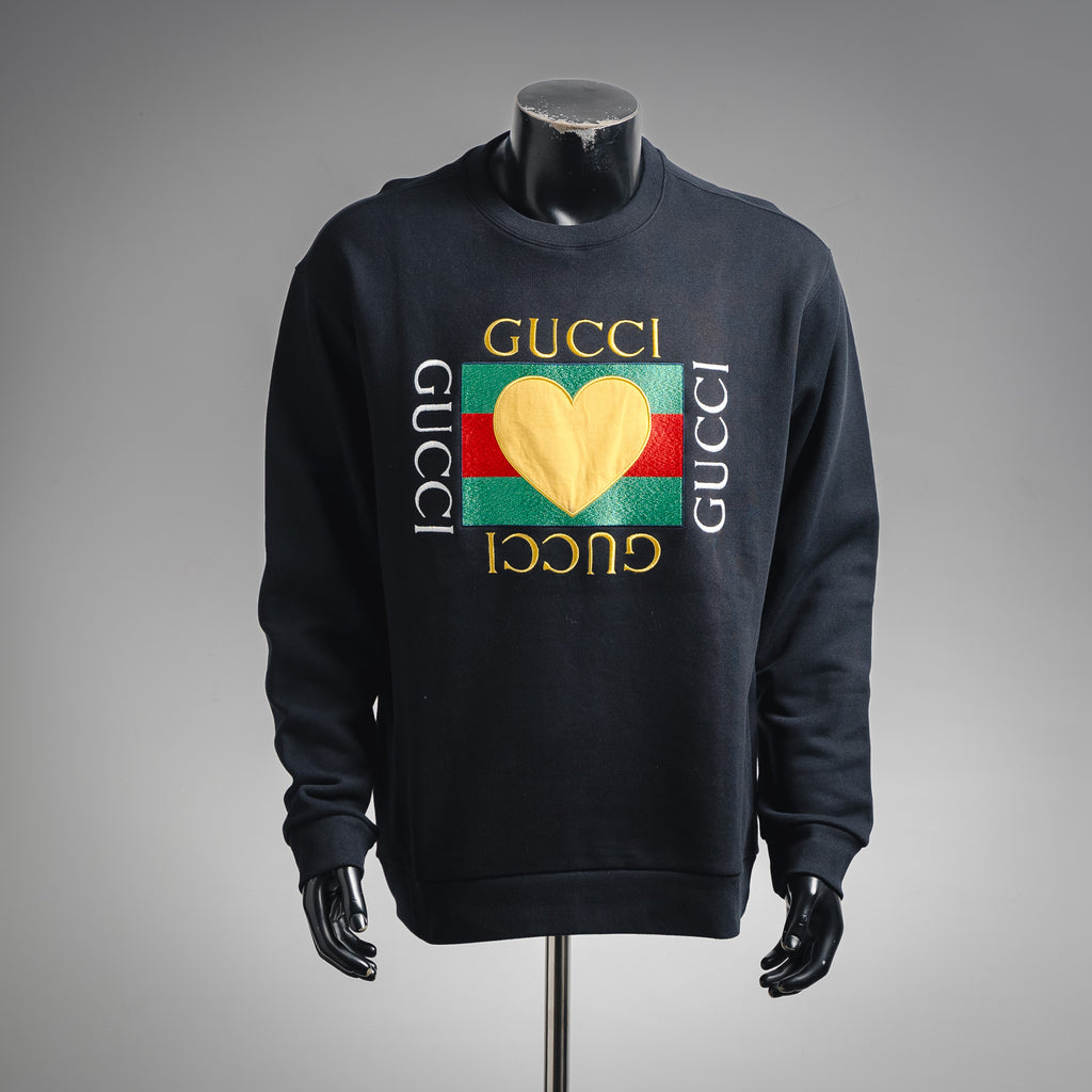 Guc 25fw embroidered sweatshirt