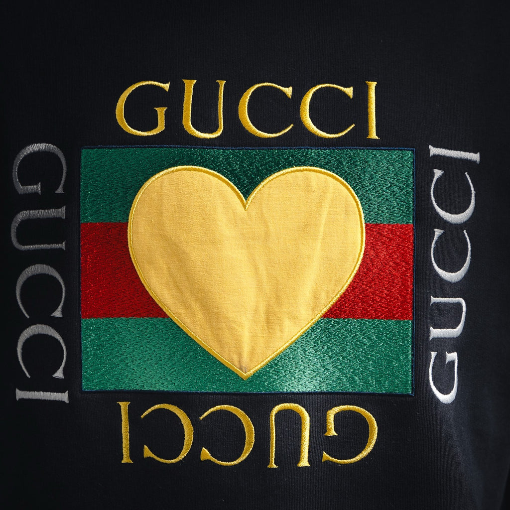 Guc 25fw embroidered sweatshirt