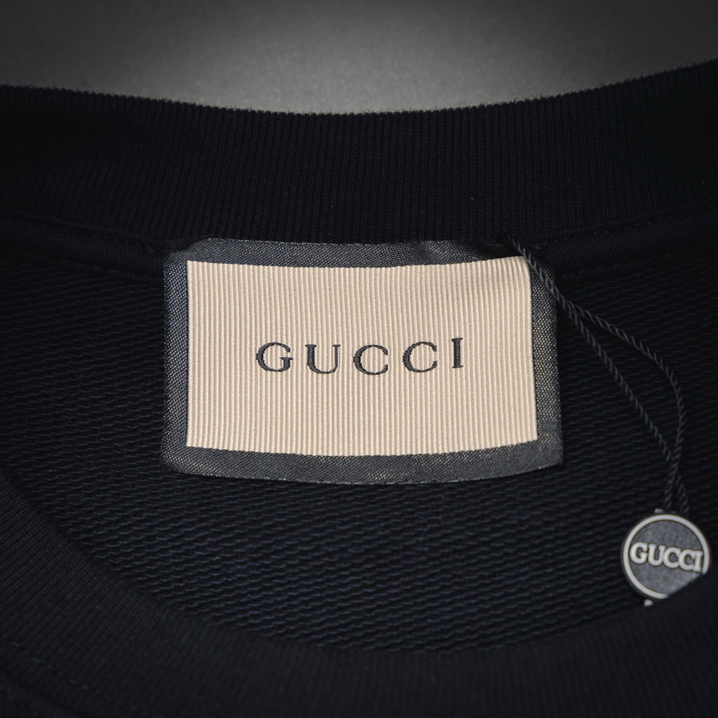 Guc 25fw embroidered sweatshirt