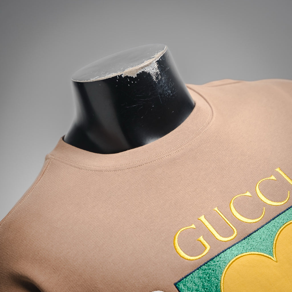 Guc 25fw embroidered sweatshirt