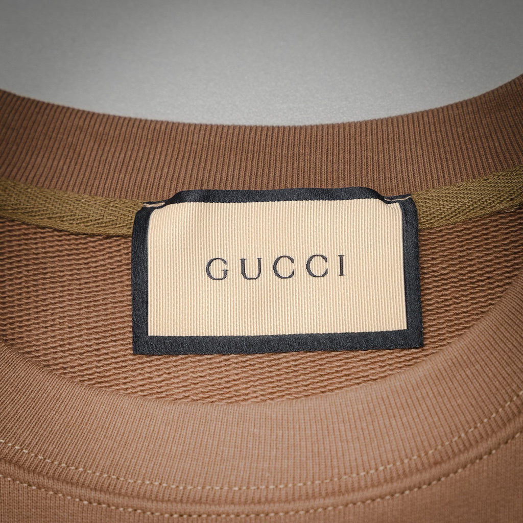 Guc 25fw embroidered sweatshirt