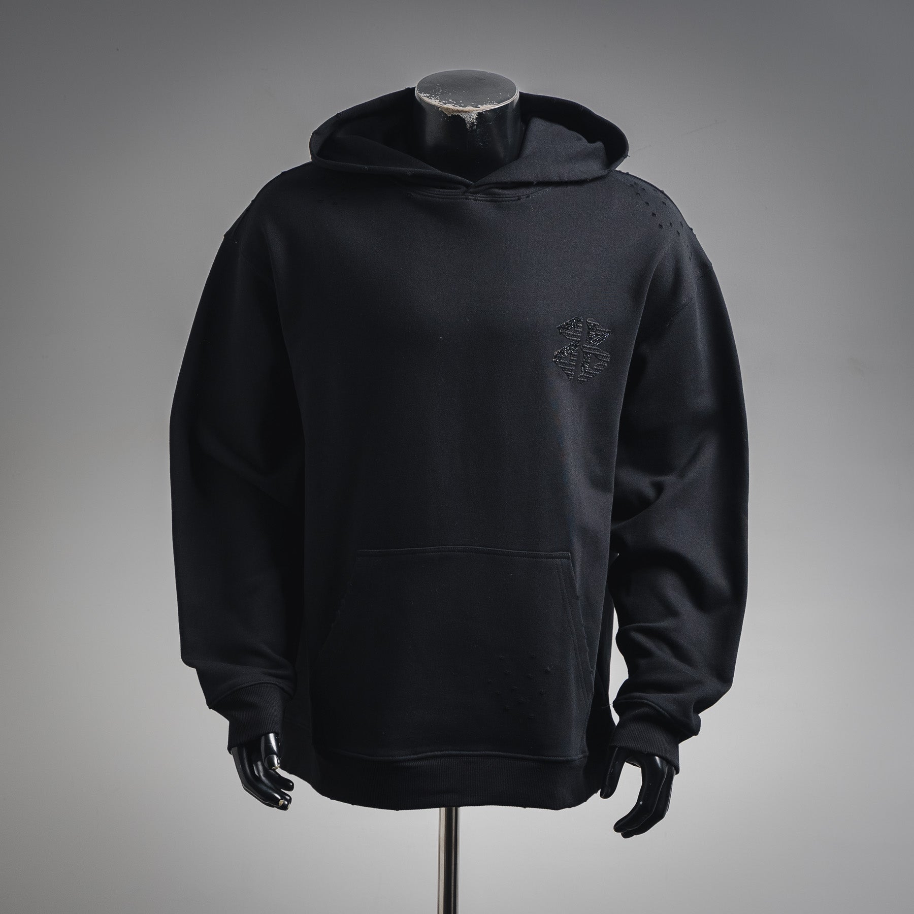 Burbery 25fw embroidered hoodie