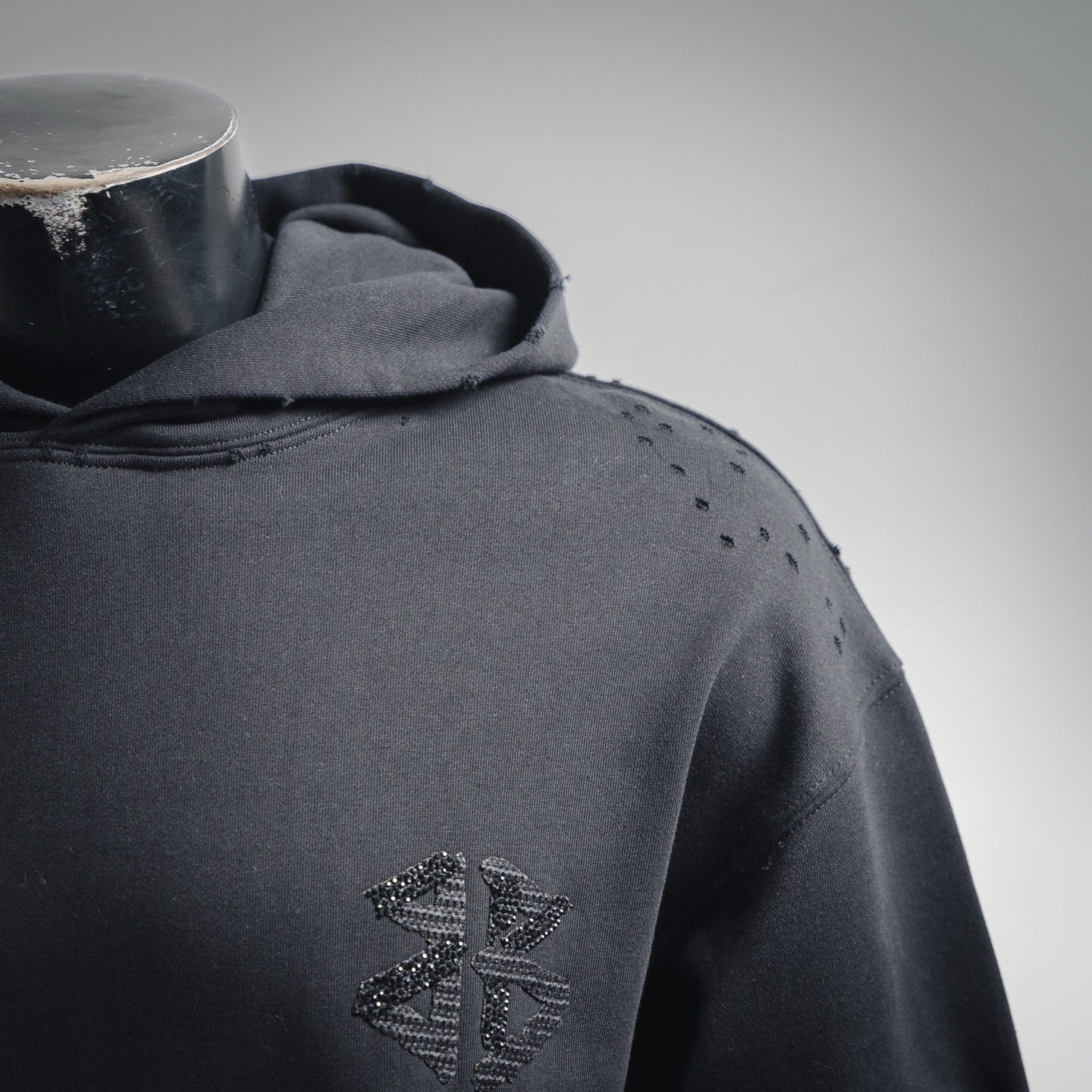 Burbery 25fw embroidered hoodie