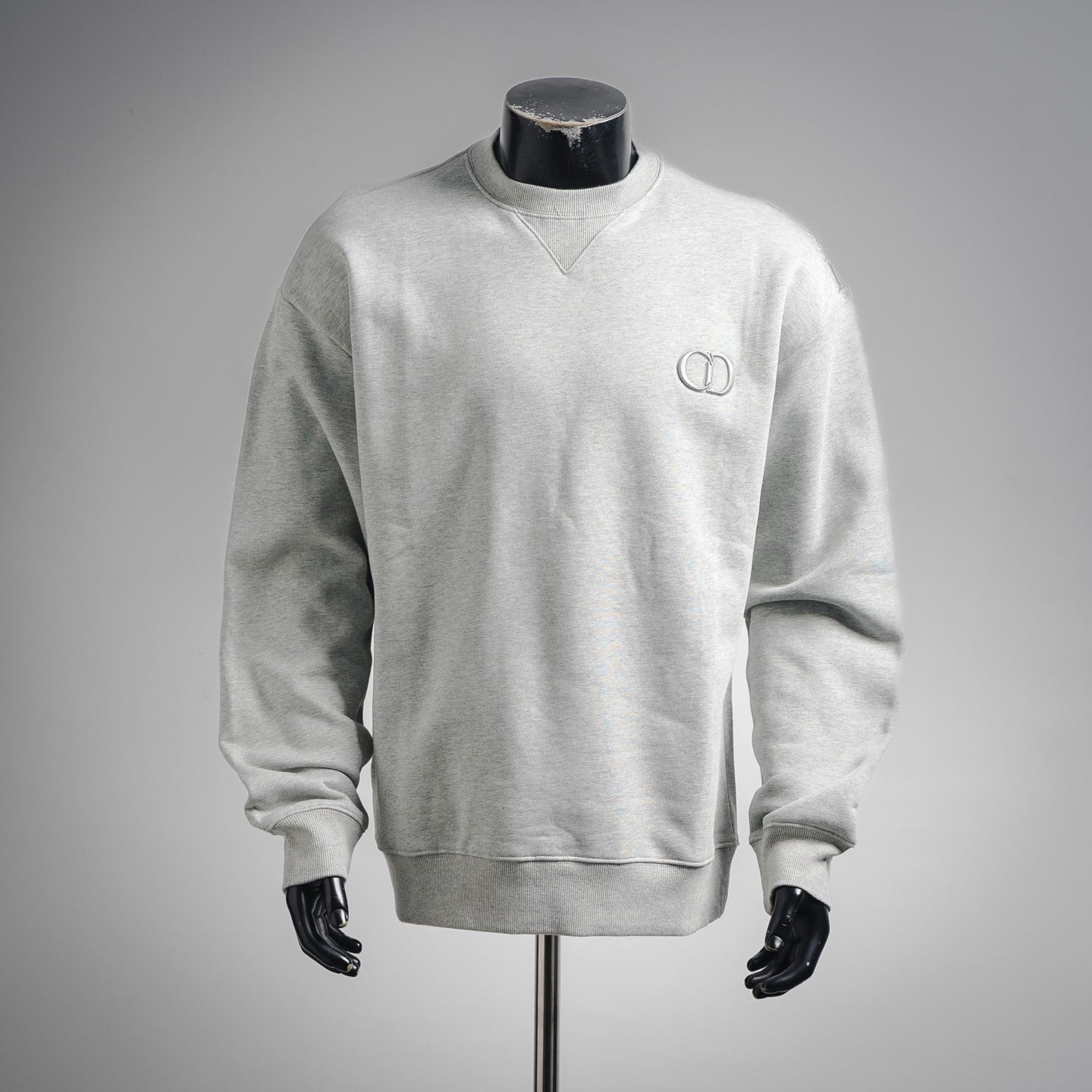 CD 25fw embroidered sweatshirt