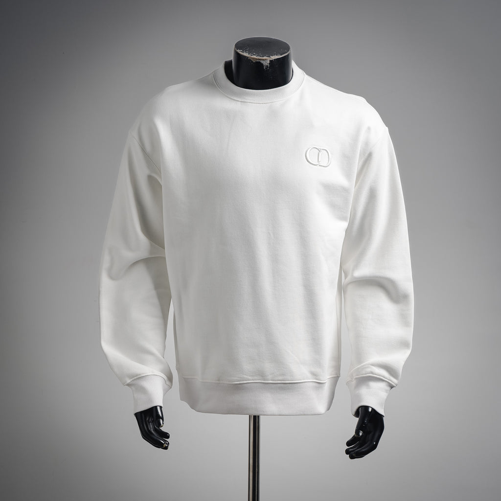 CD 25fw embroidered sweatshirt