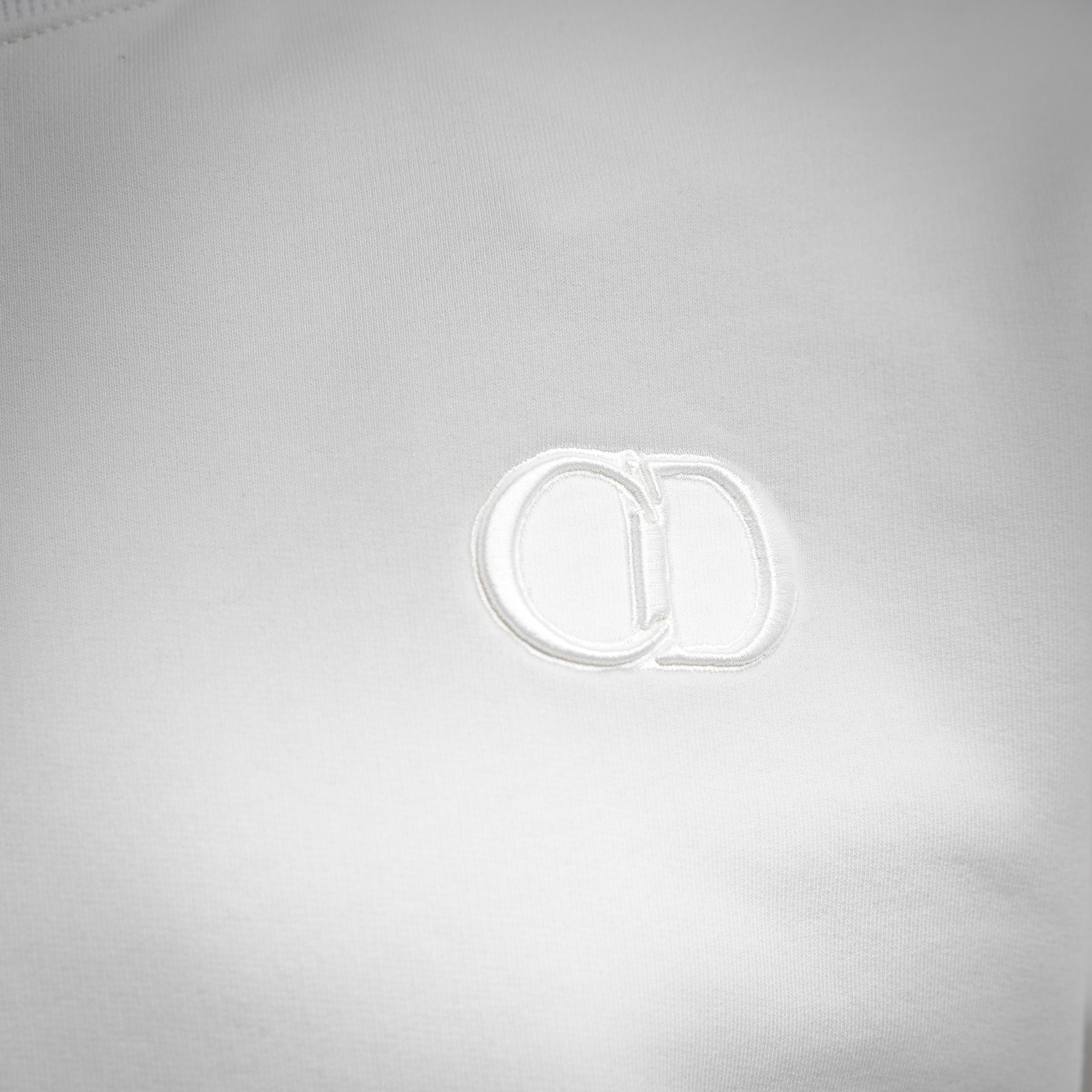 CD 25fw embroidered sweatshirt