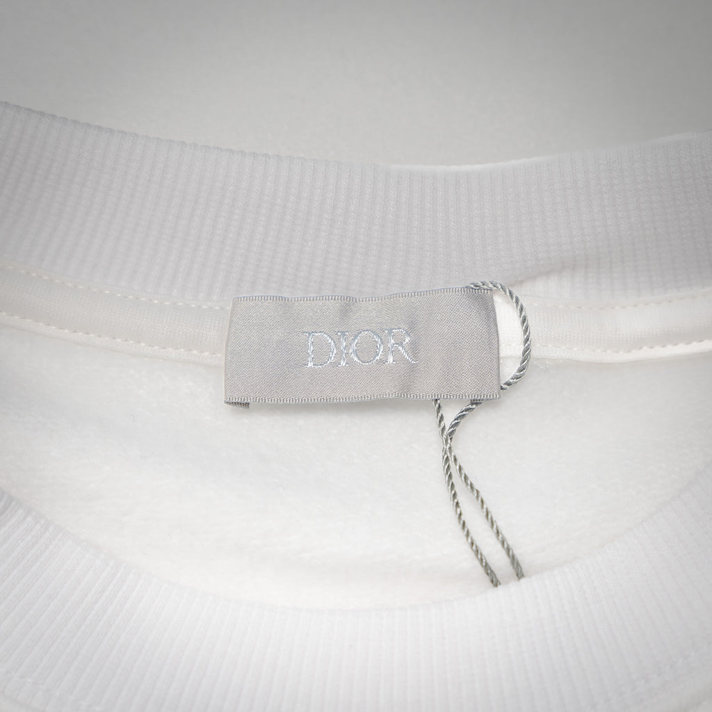 CD 25fw embroidered sweatshirt