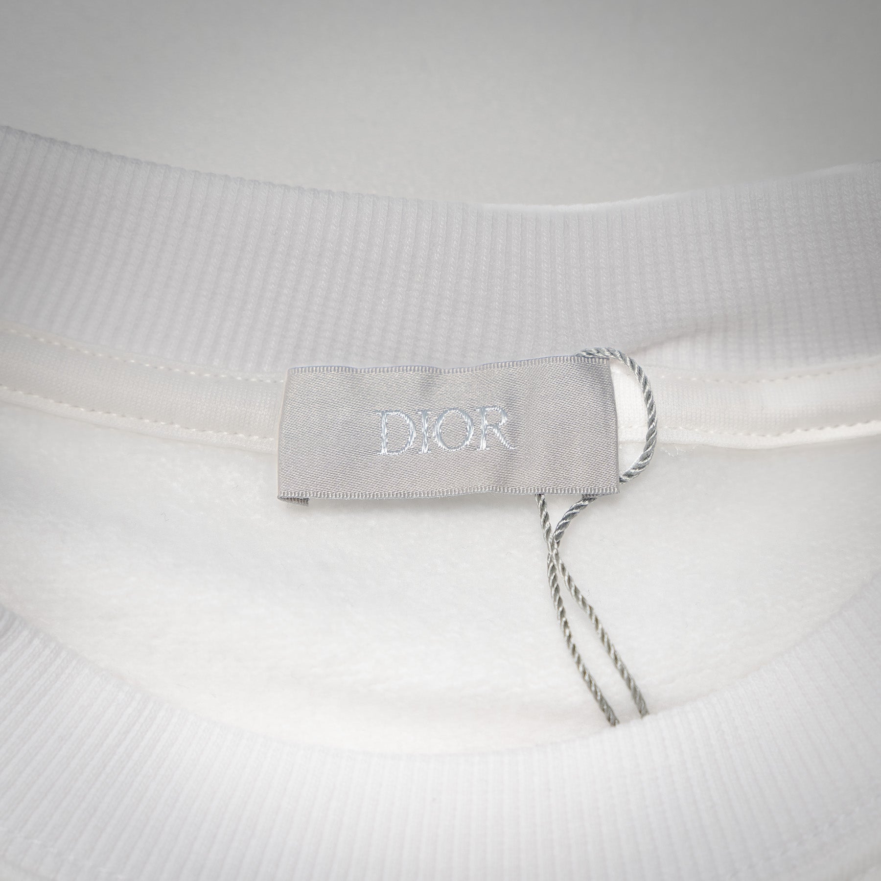 CD 25fw embroidered sweatshirt