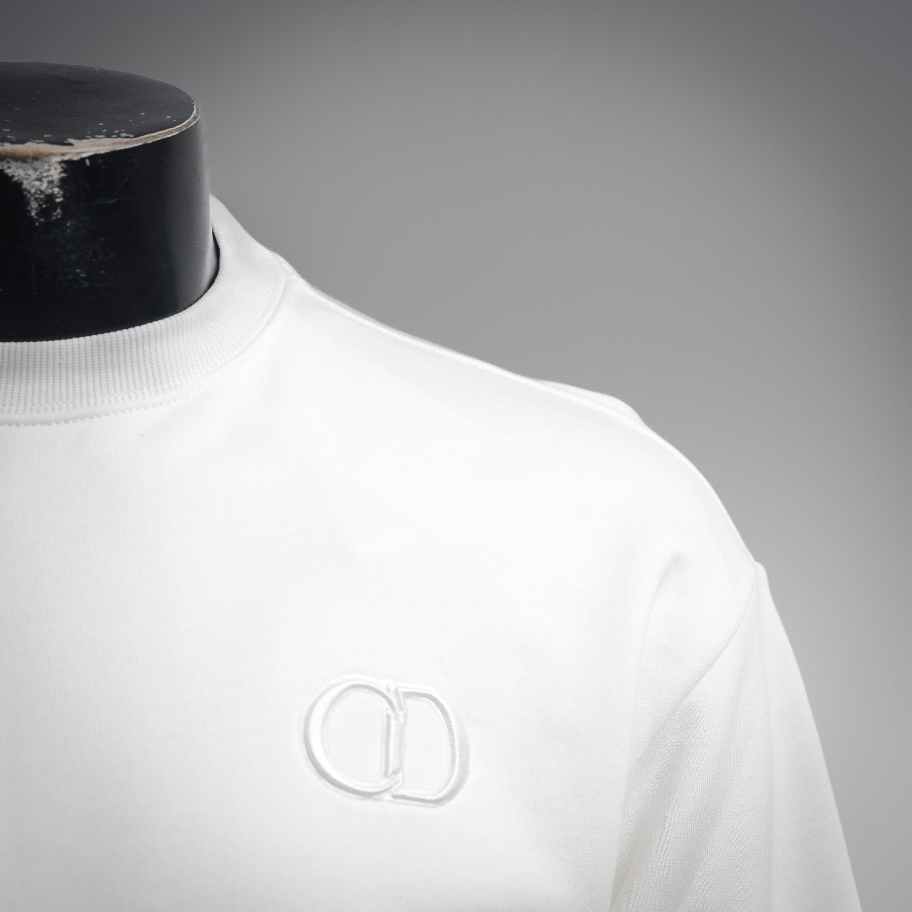 CD 25fw embroidered sweatshirt