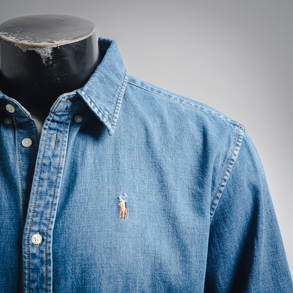 Ralph 25fw denim shirt