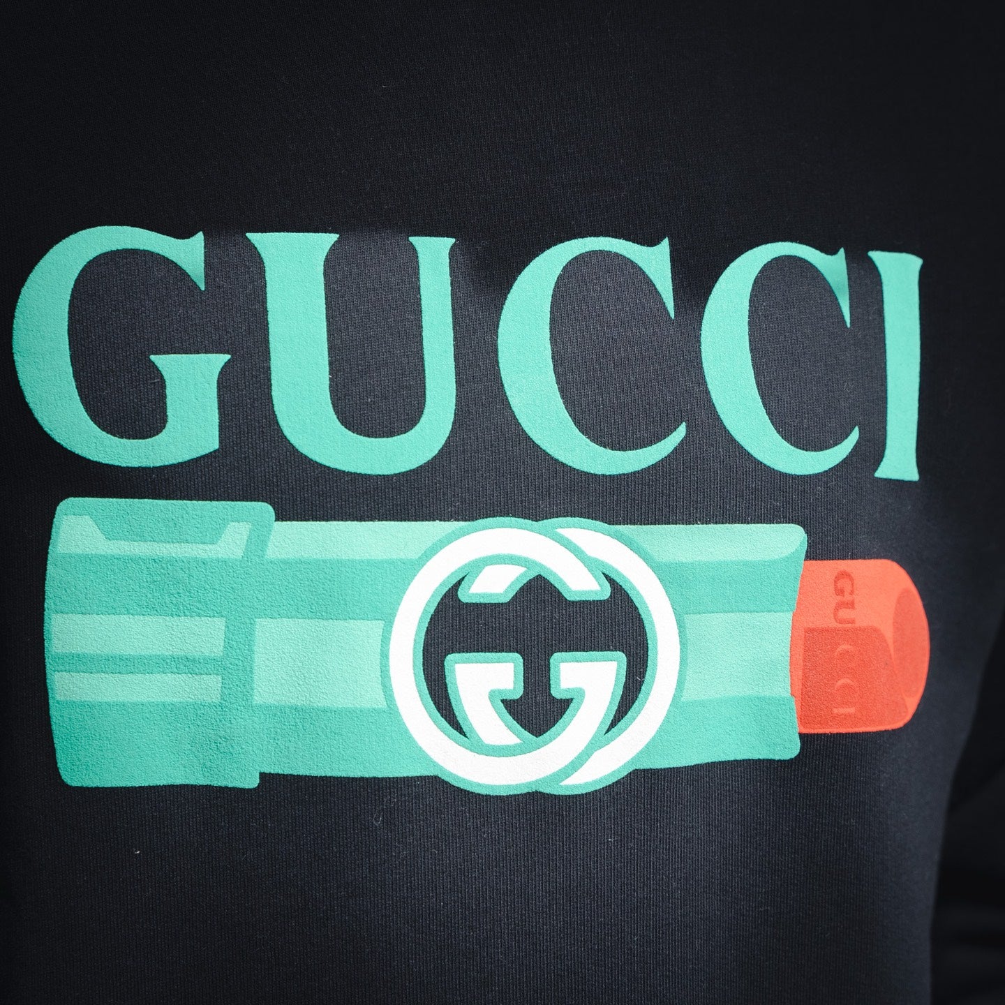 Guc 25fw printed sweatshirt