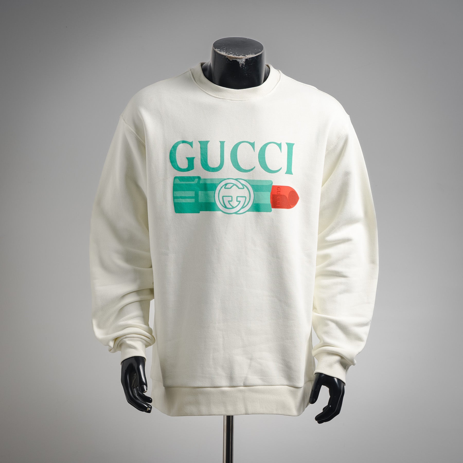 Guc 25fw printed sweatshirt