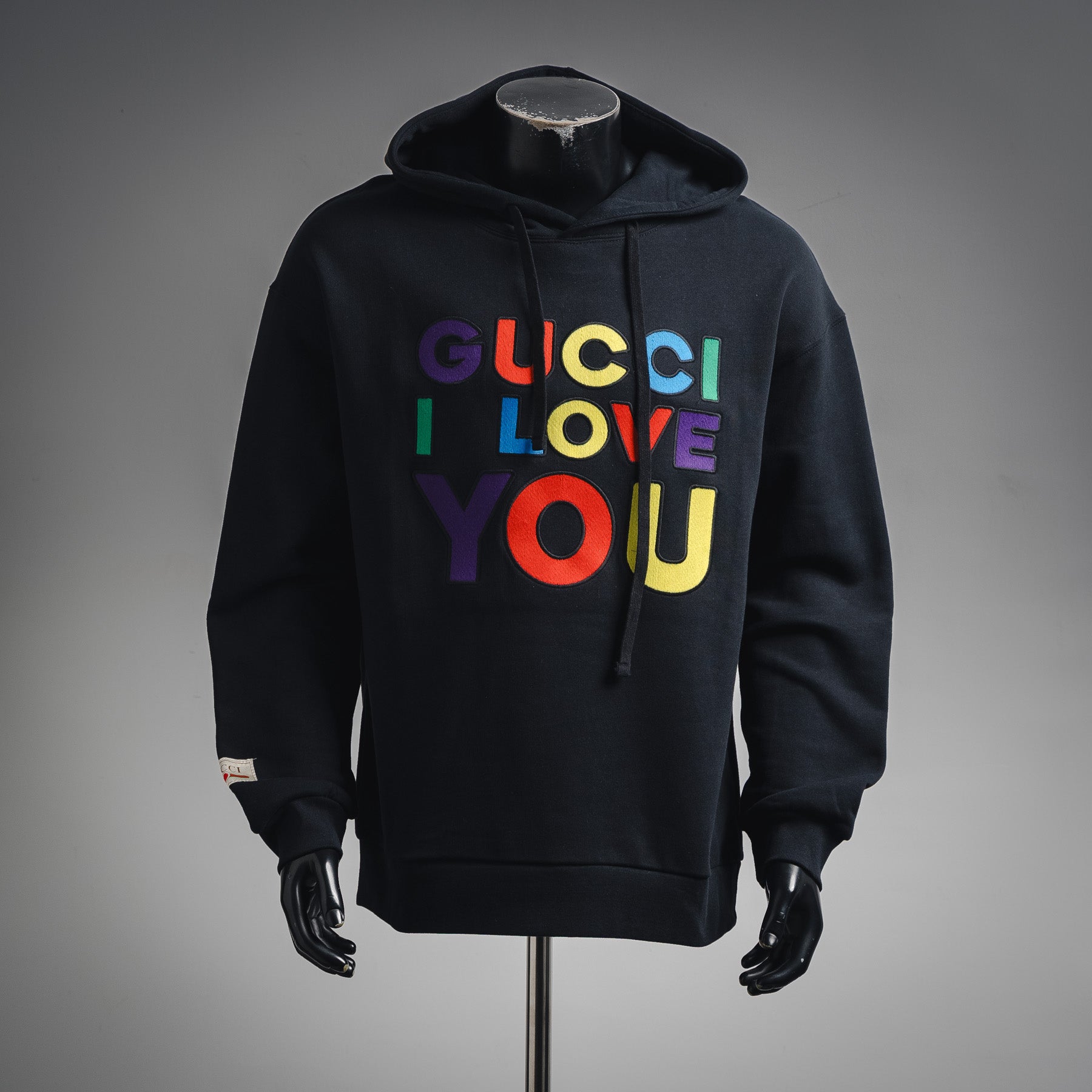 Guc 25fw embroidered hoodie