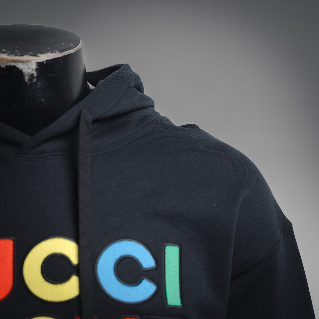 Guc 25fw embroidered hoodie
