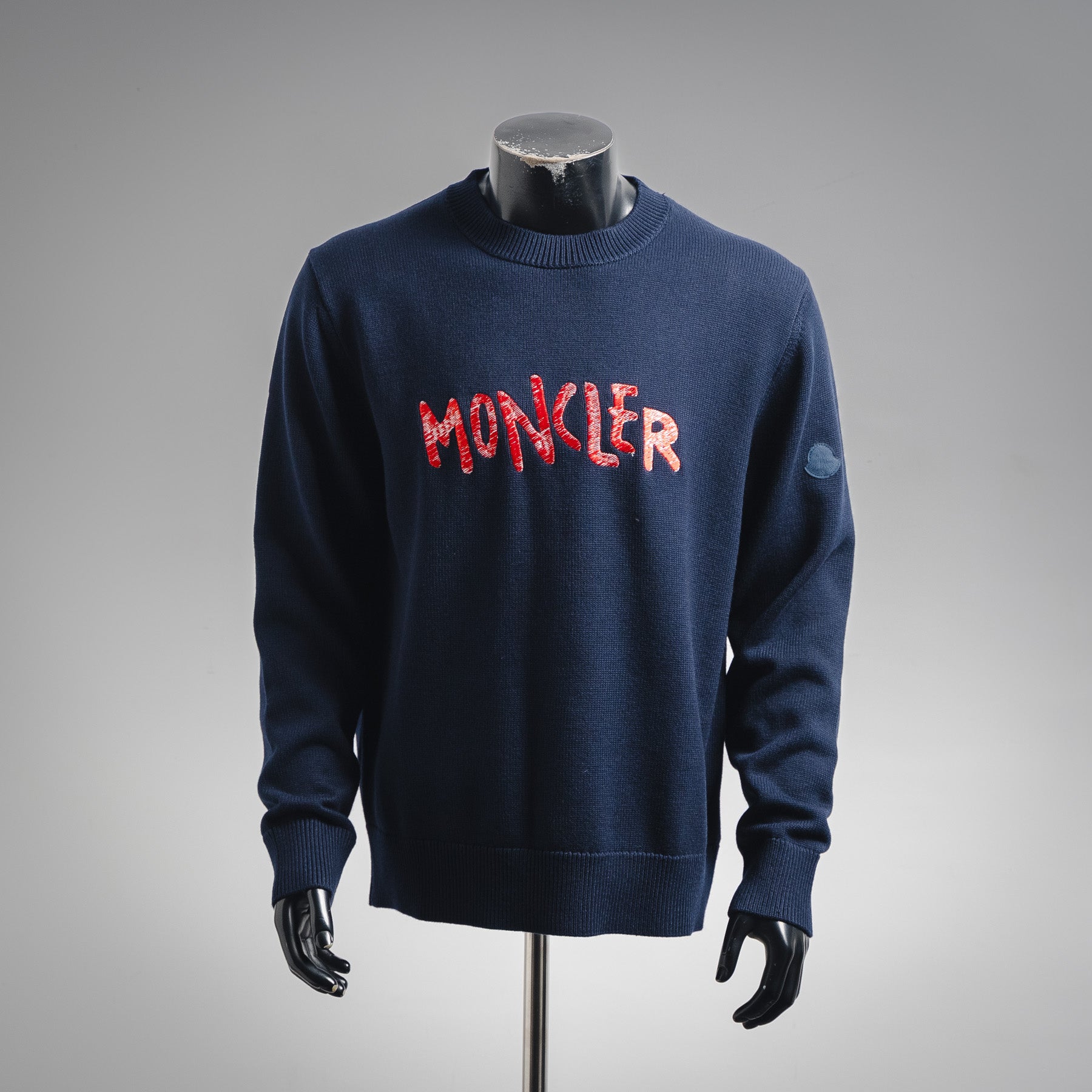 Mon 25fw embroidered sweater