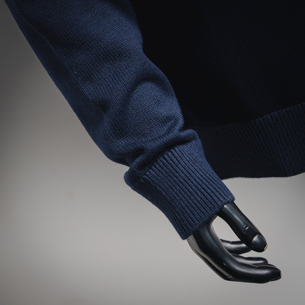 Mon 25fw embroidered sweater