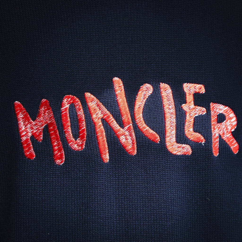 Mon 25fw embroidered sweater