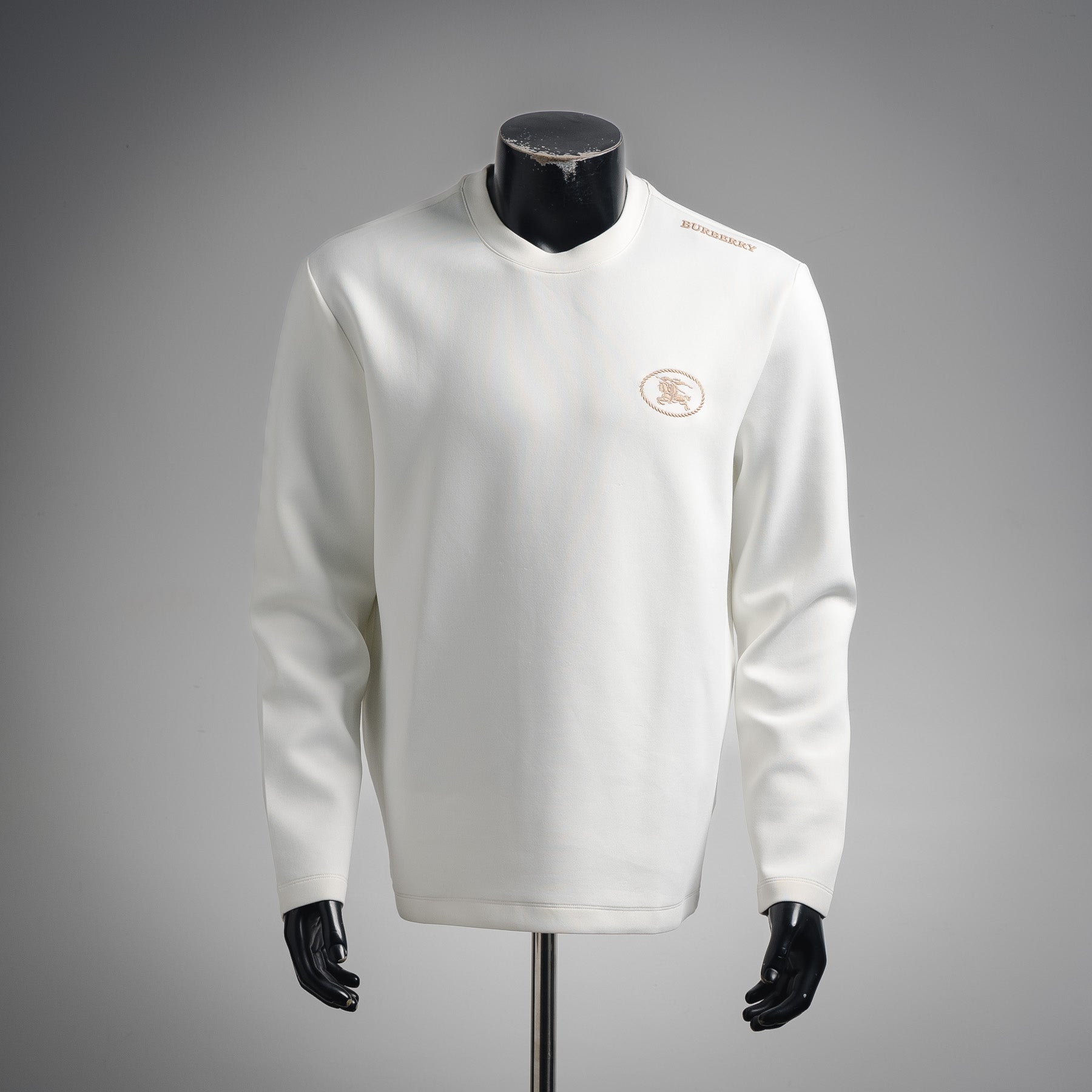 Burbery 25fw embroidered sweatshirt