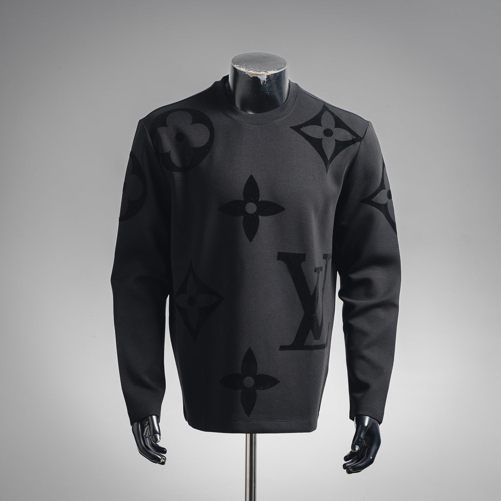 Louis 25fw printed sweatshirt