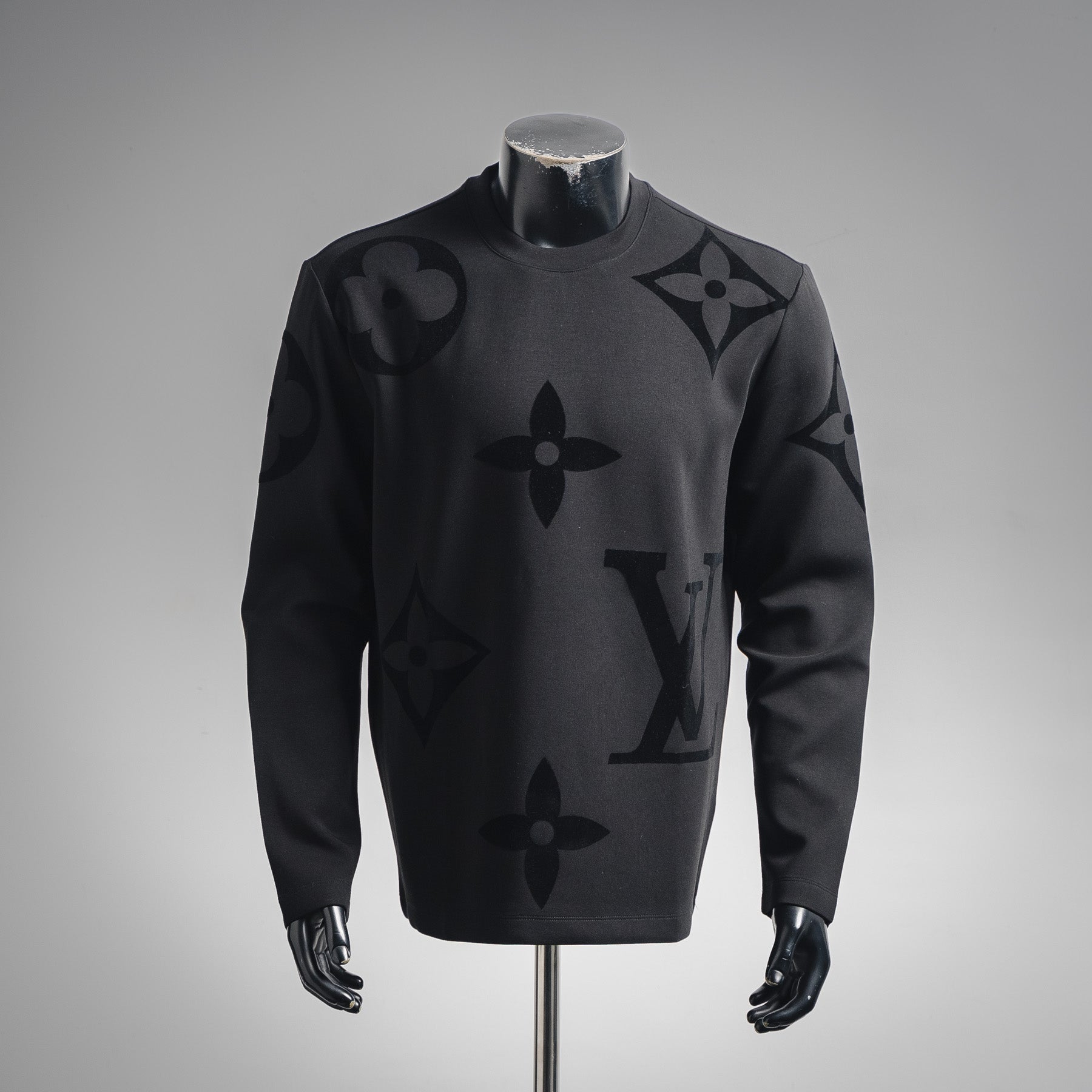 Louis 25fw printed sweatshirt