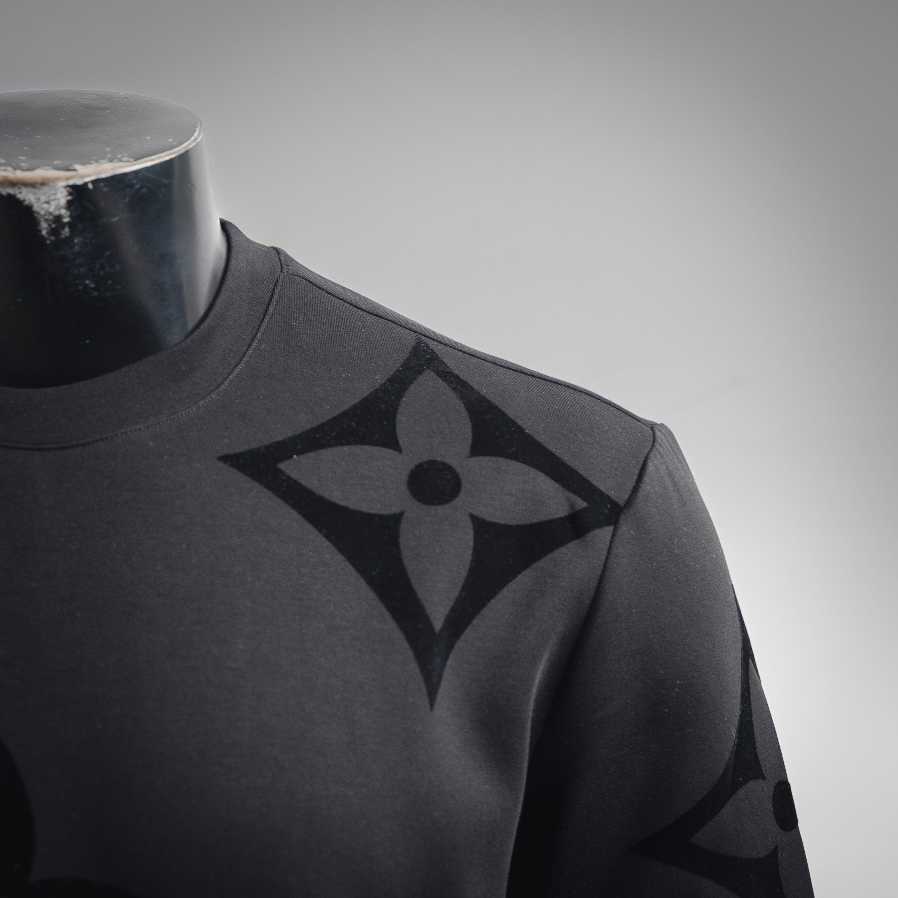 Louis 25fw printed sweatshirt