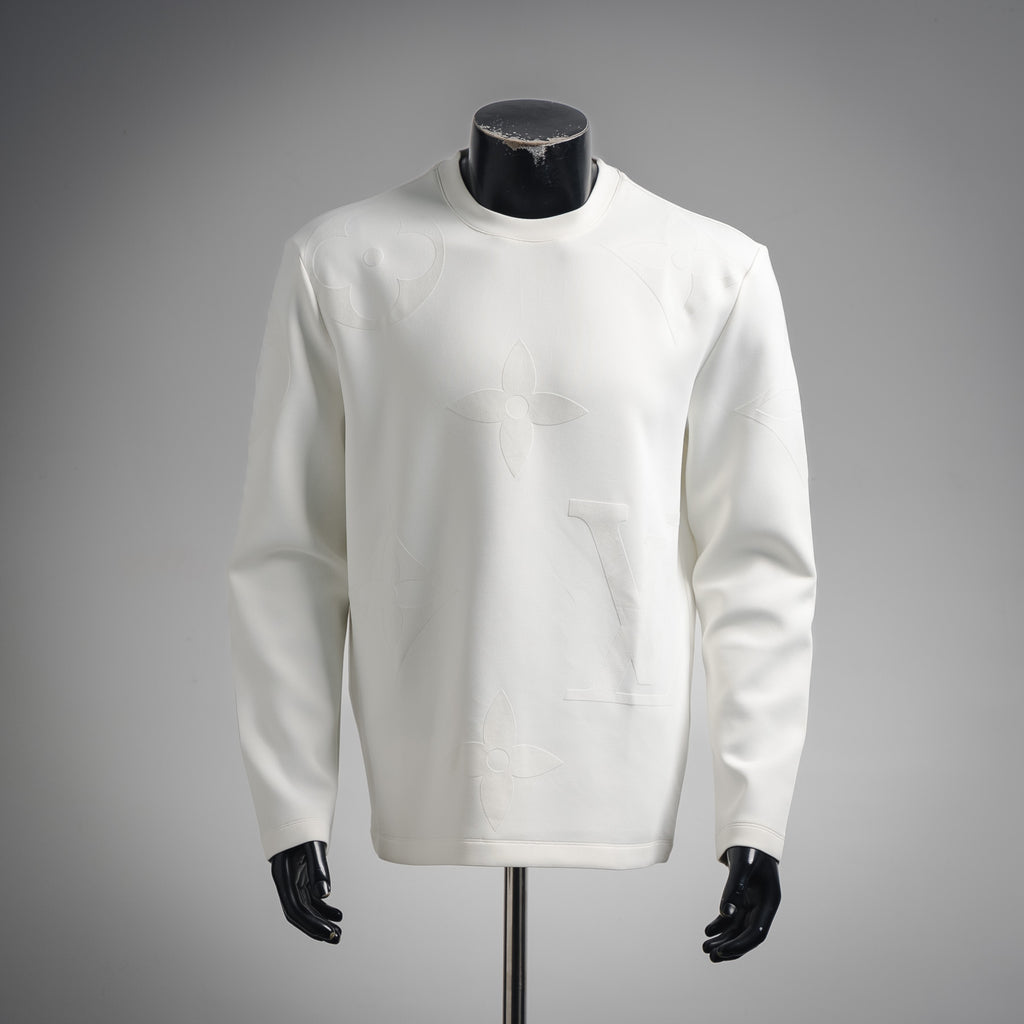 Louis 25fw printed sweatshirt