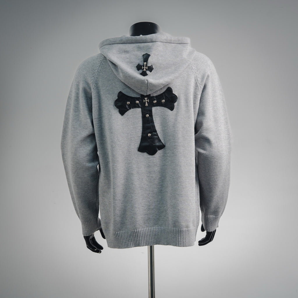 Chrome 25fw knitted hoodie