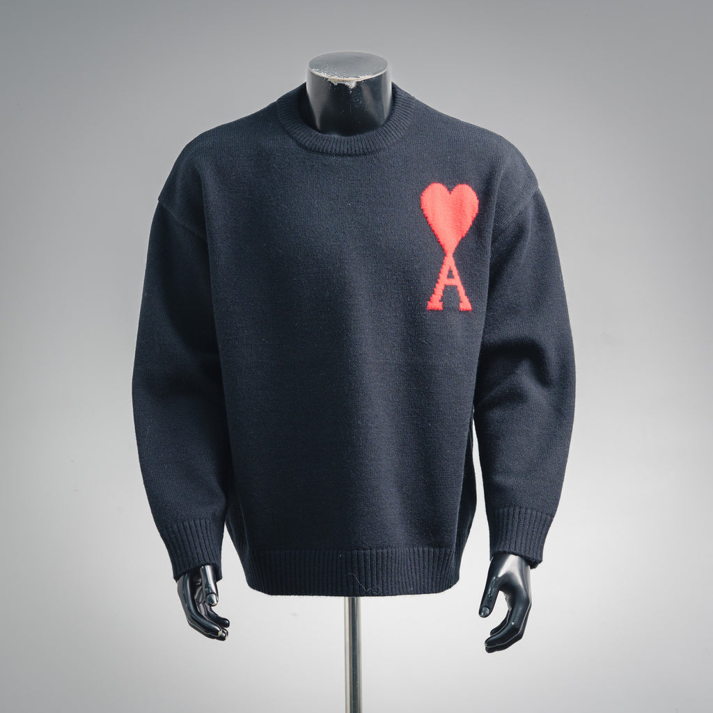 Ami 25fw jacquard sweater