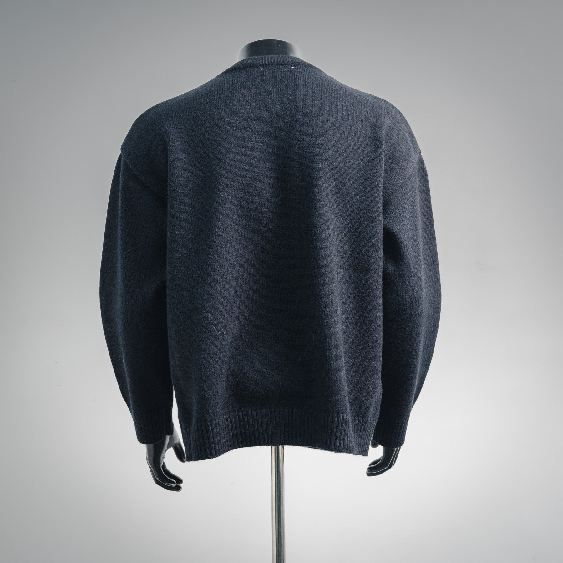 Ami 25fw jacquard sweater