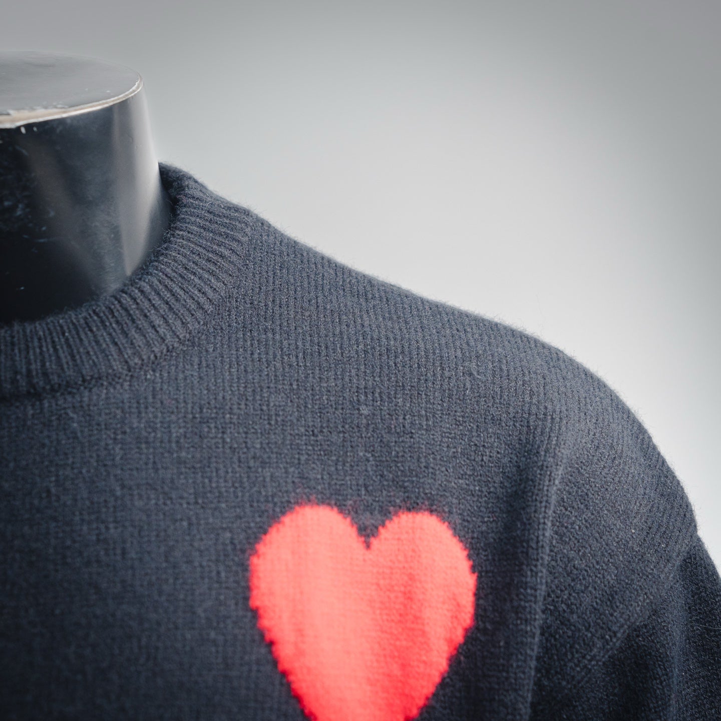 Ami 25fw jacquard sweater