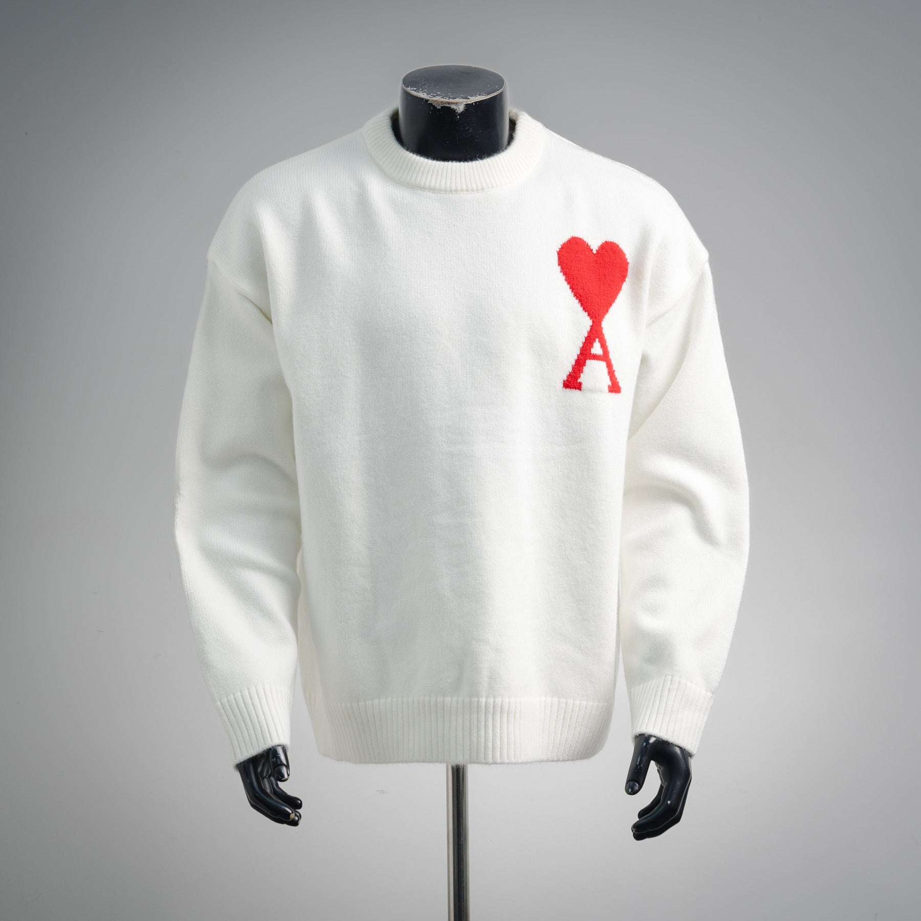 Ami 25fw jacquard sweater