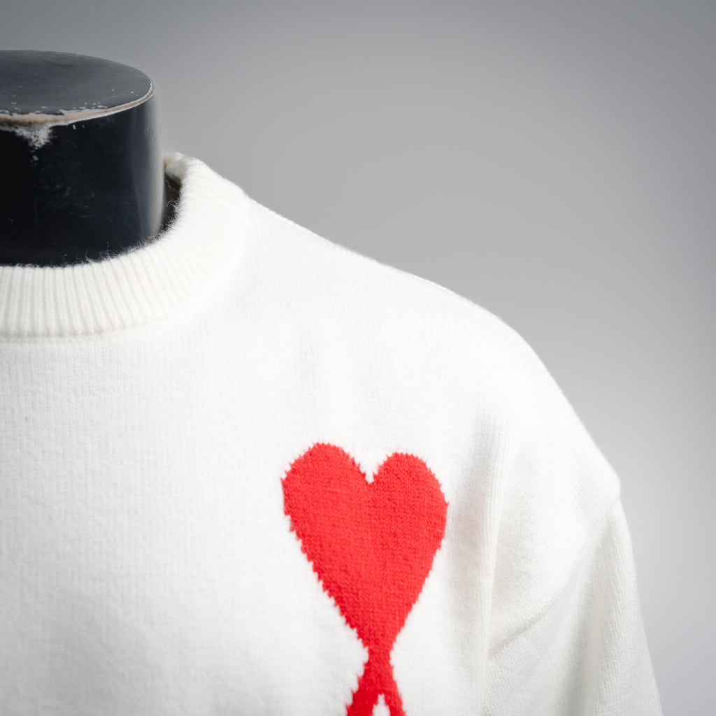 Ami 25fw jacquard sweater