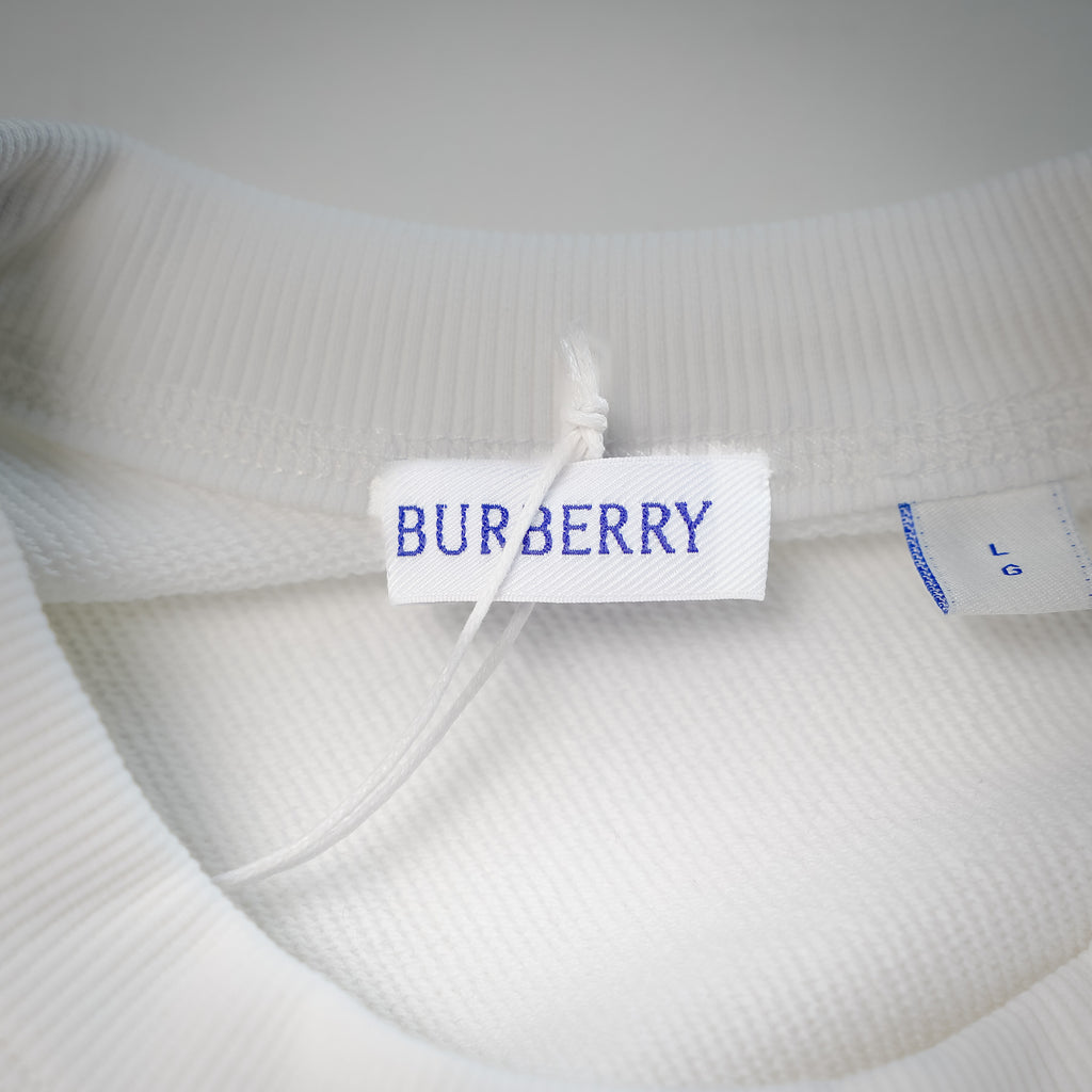 Burbery 25fw embroidered sweatshirt