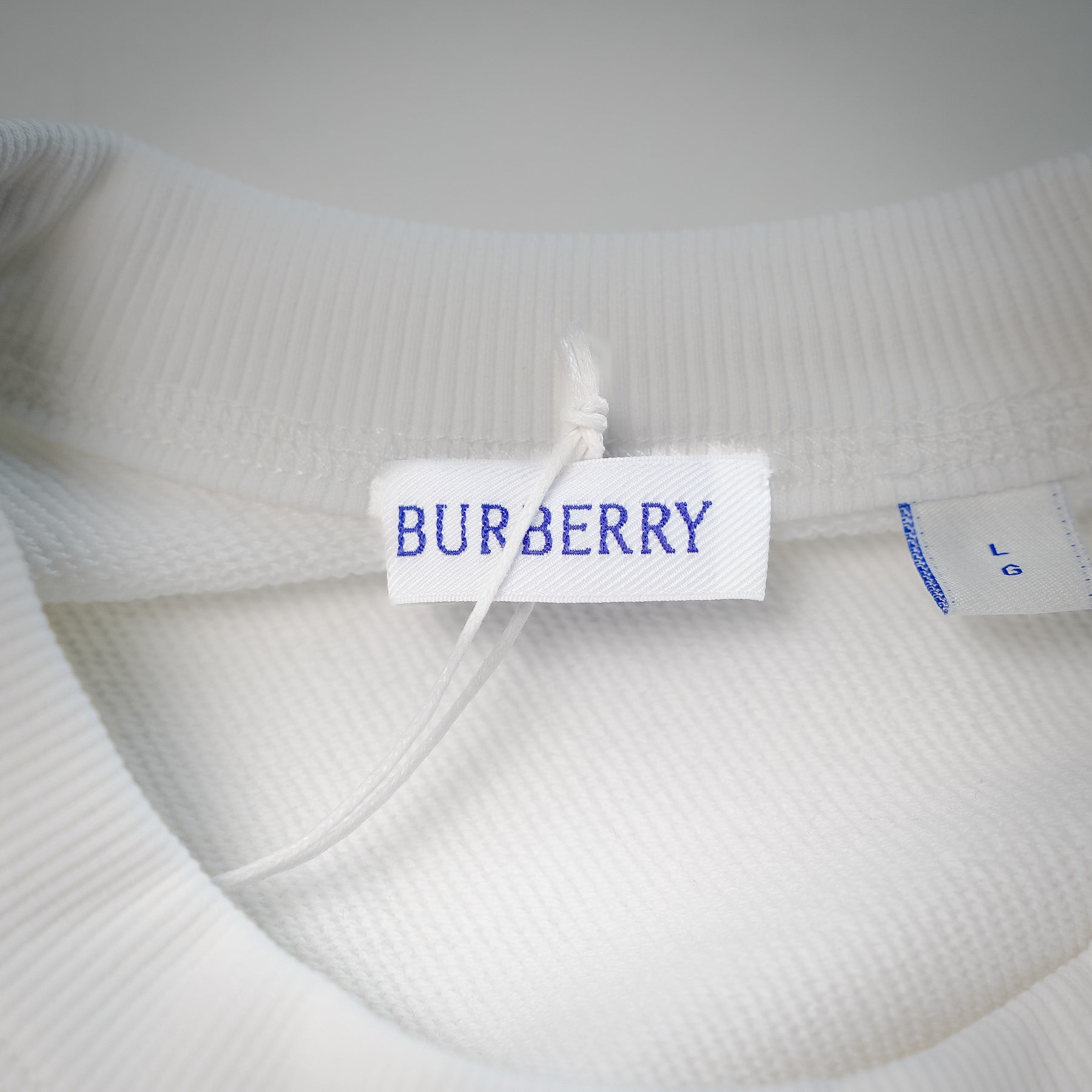 Burbery 25fw embroidered sweatshirt
