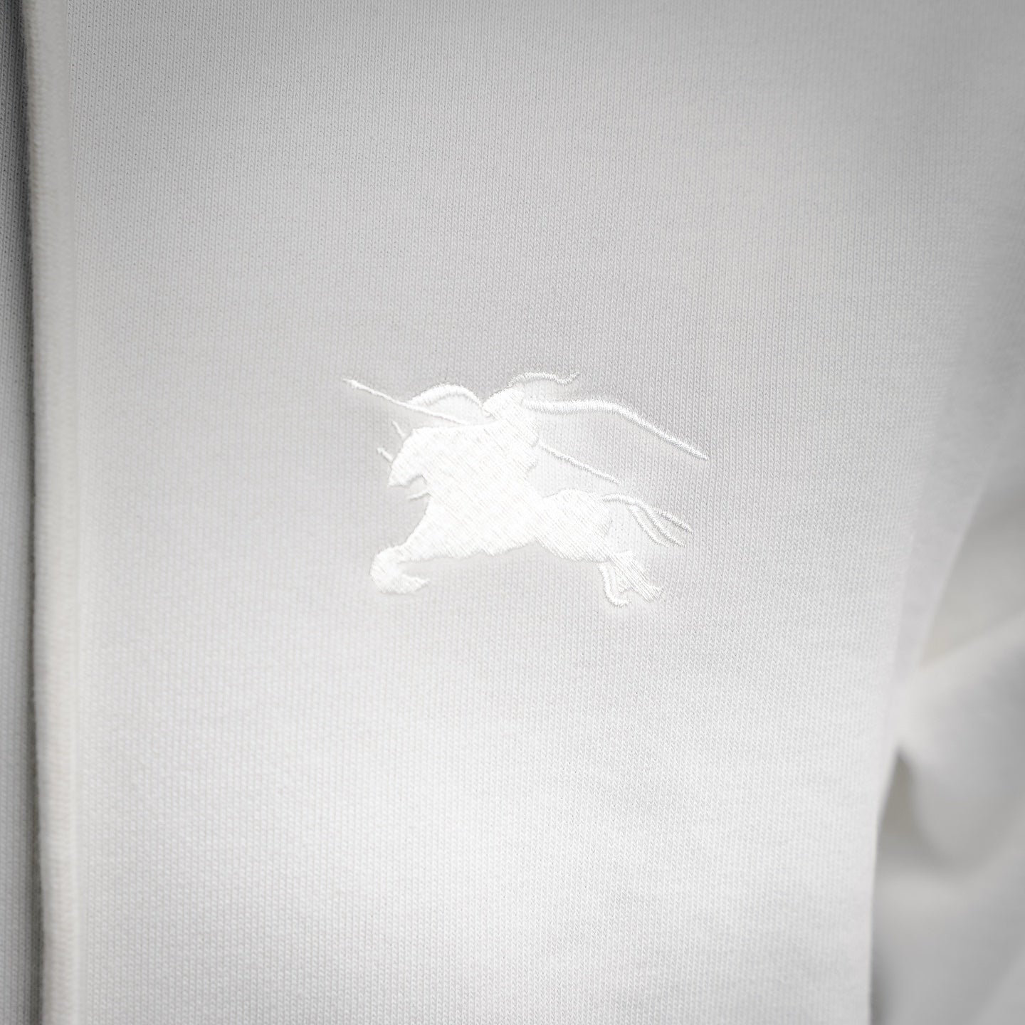 Burbery 25fw embroidered hoodie