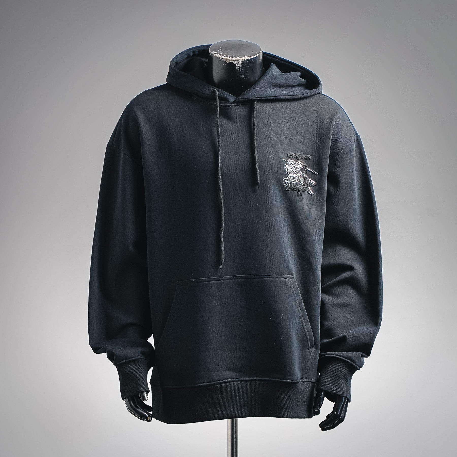 Burbery 25fw embroidered hoodie