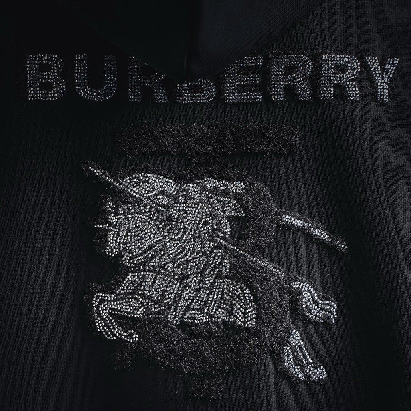 Burbery 25fw embroidered hoodie