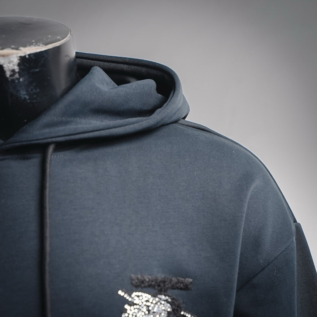 Burbery 25fw embroidered hoodie