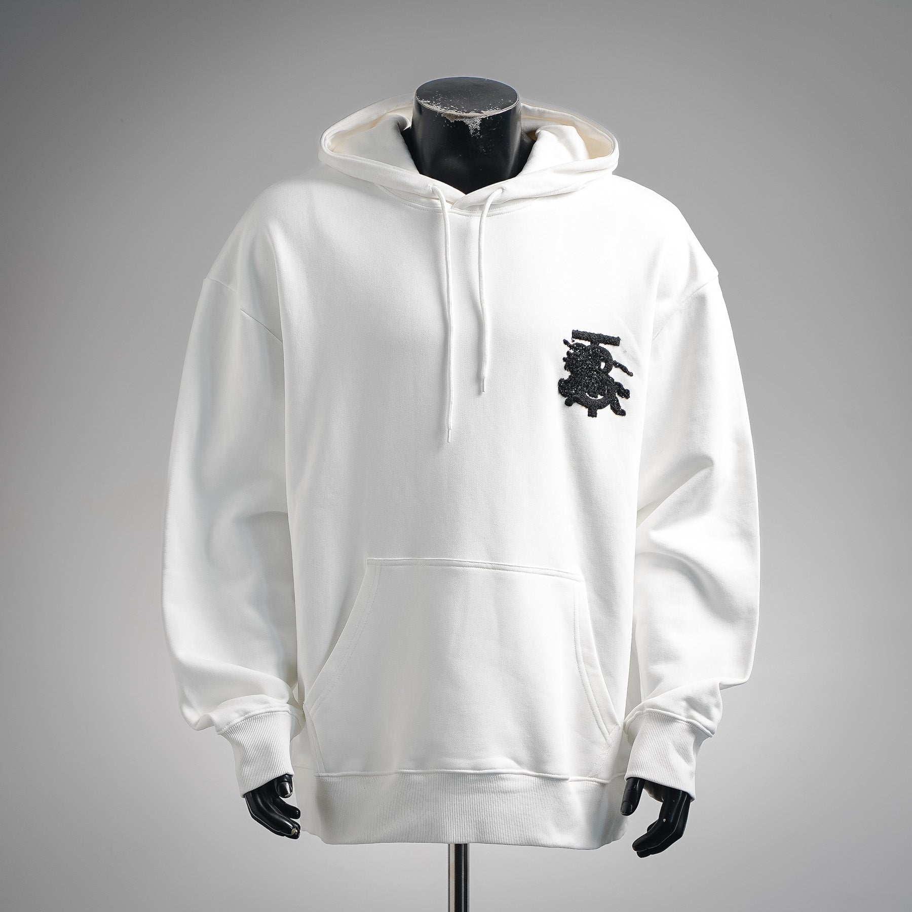 Burbery 25fw embroidered hoodie