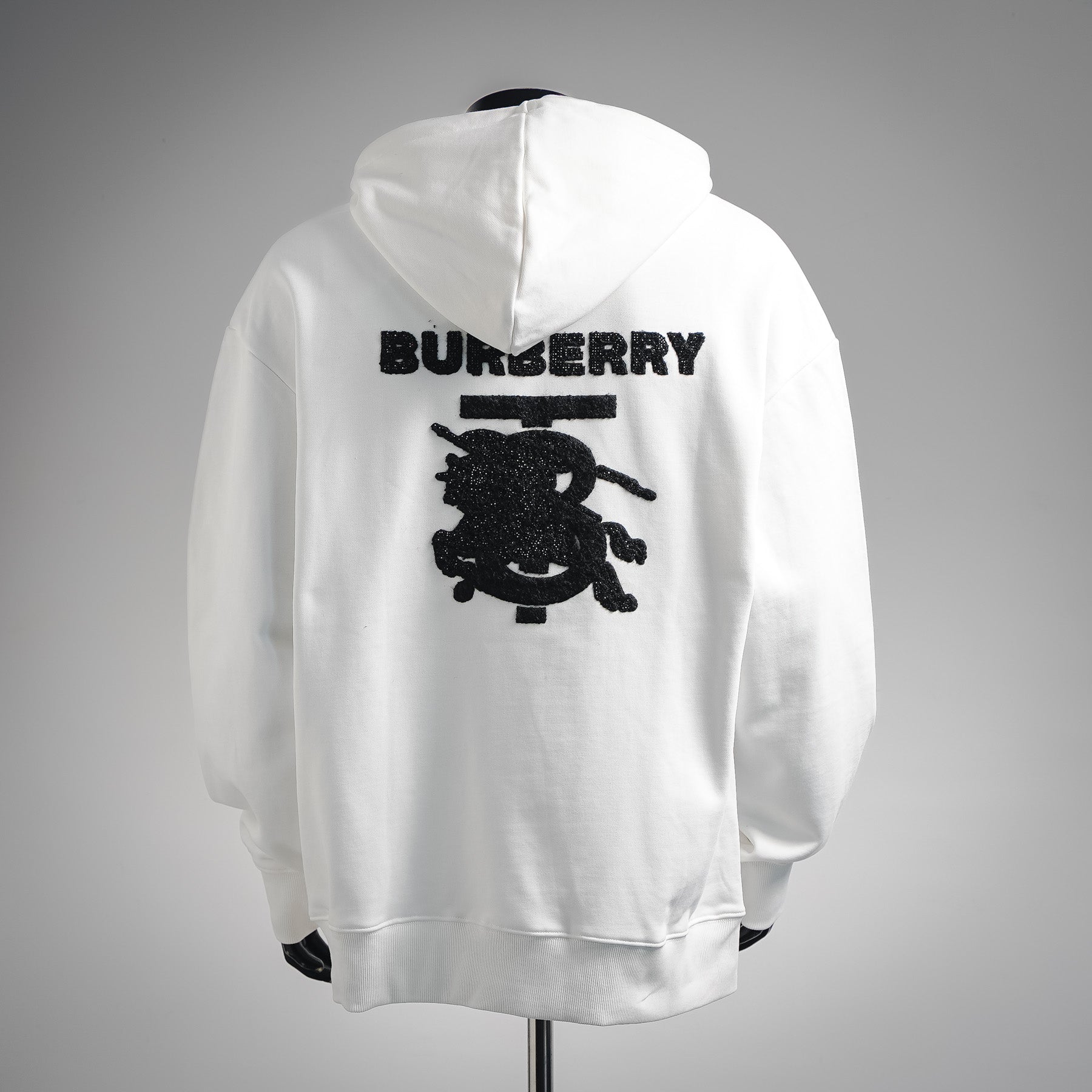 Burbery 25fw embroidered hoodie