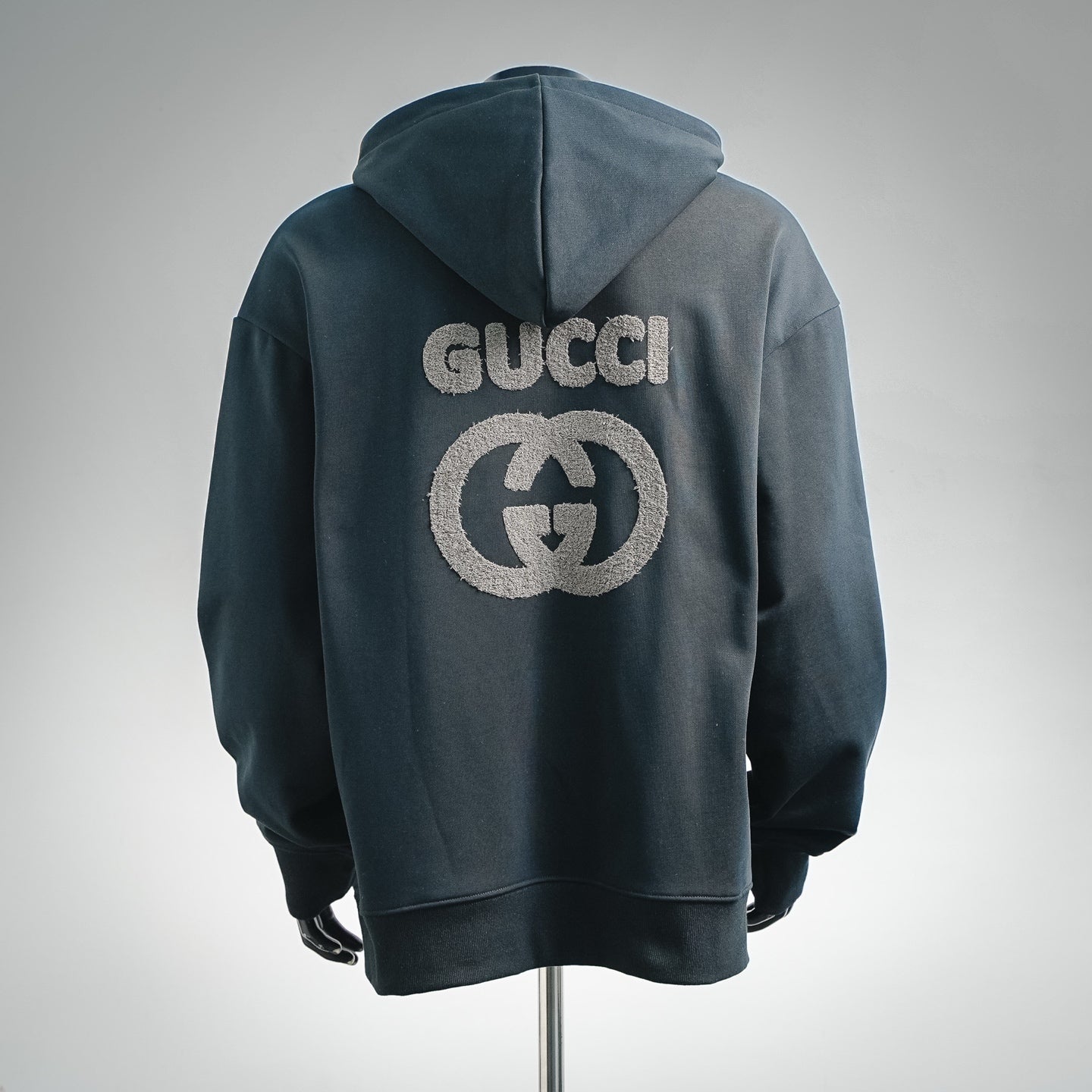 Guc 25fw embroidered hoodie
