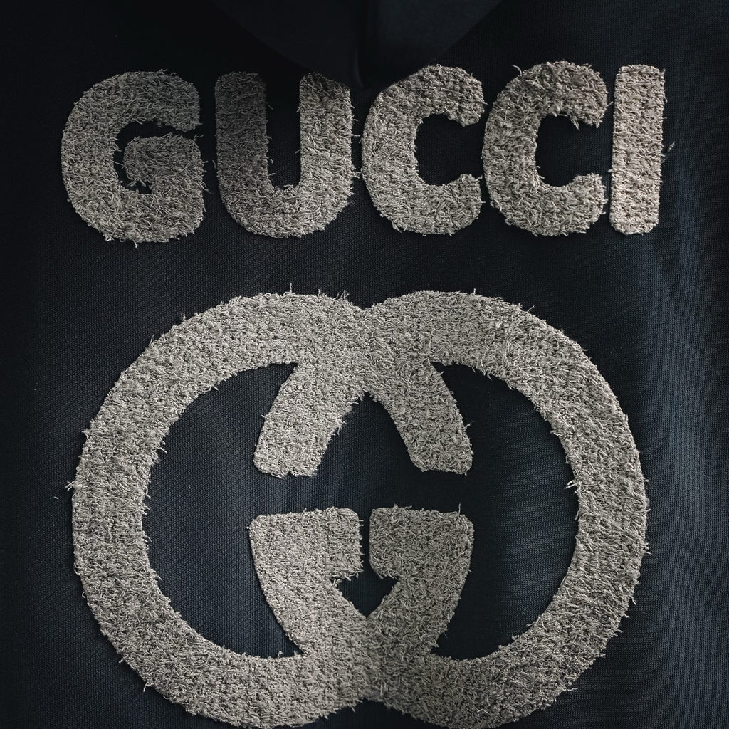 Guc 25fw embroidered hoodie