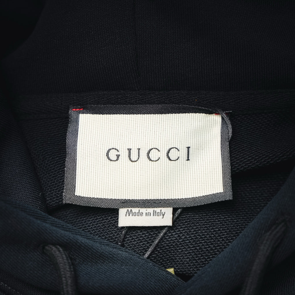 Guc 25fw embroidered hoodie