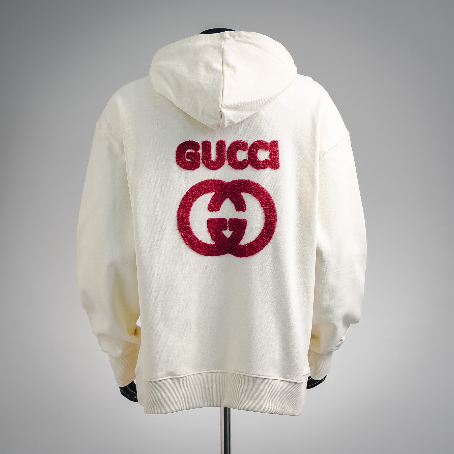 Guc 25fw embroidered hoodie